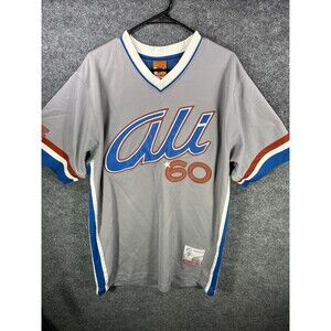 Muhammad Ali Tribute Baseball Jersey by Platinum Fubu – Men's XL